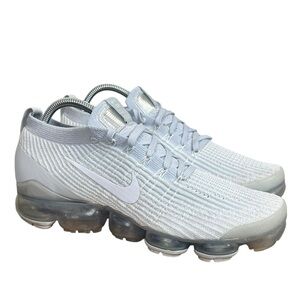 Nike Air Vapormax Flyknit 3 Pure Platinum White AJ6910-100 Womens Size 12 Men 10